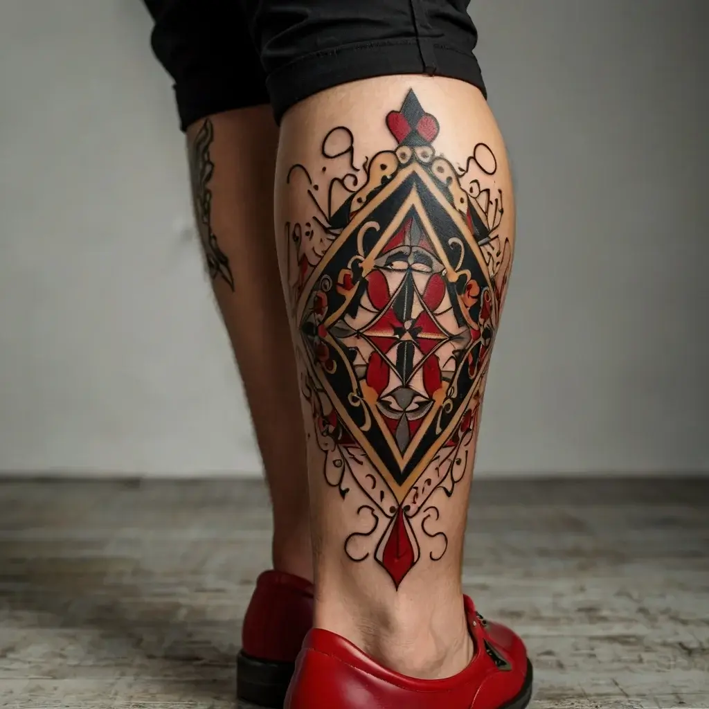 queen of spades tattoos (23)