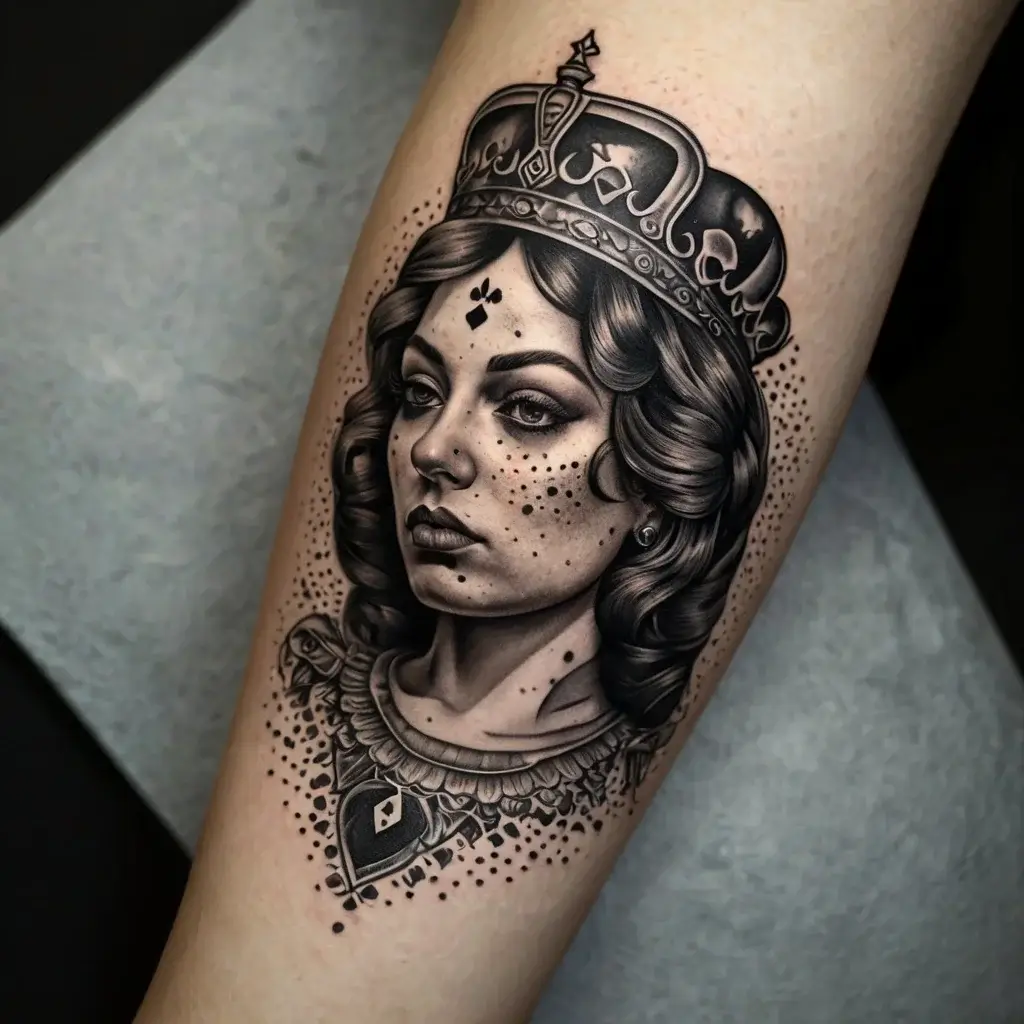 queen of spades tattoos (52)