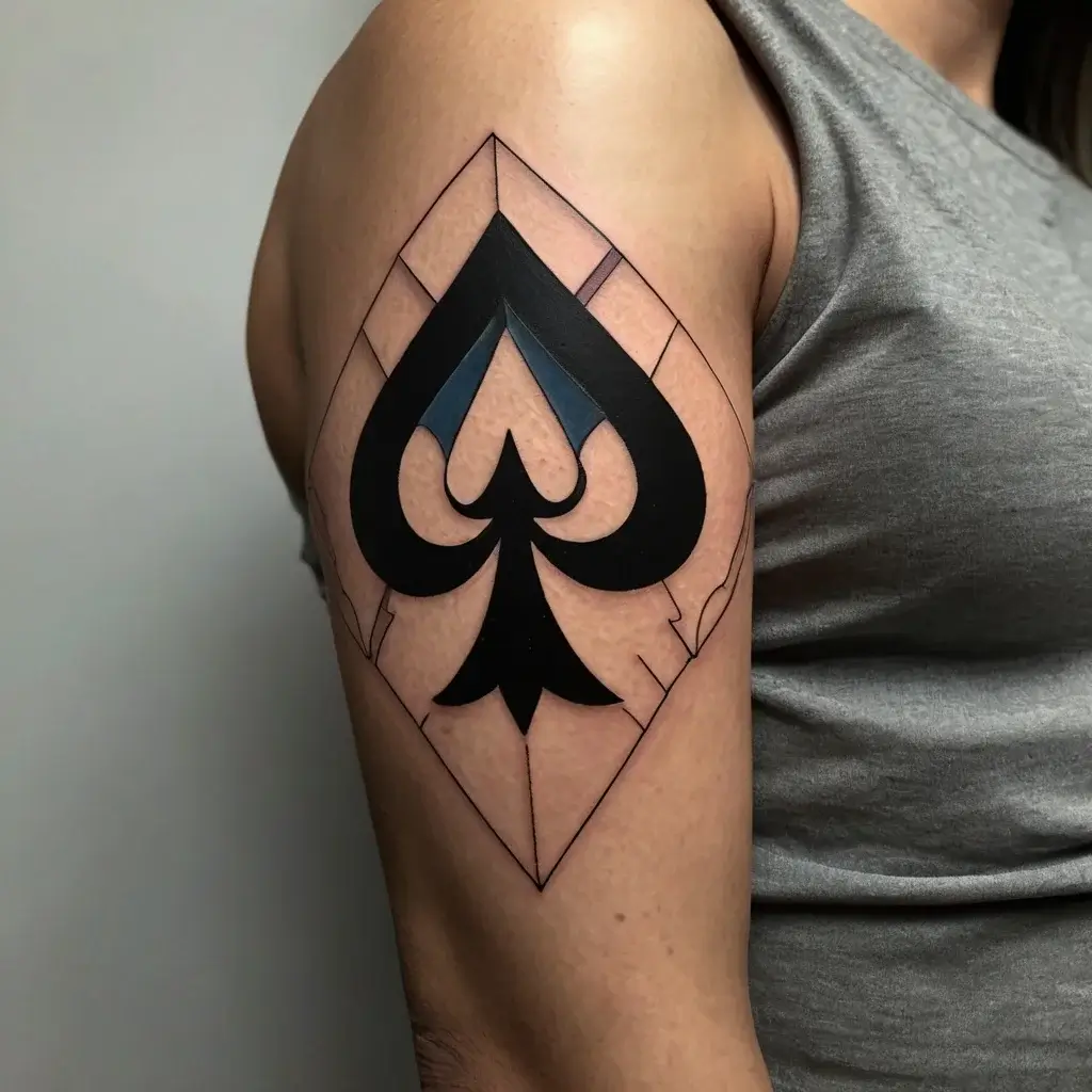 queen of spades tattoos (59)