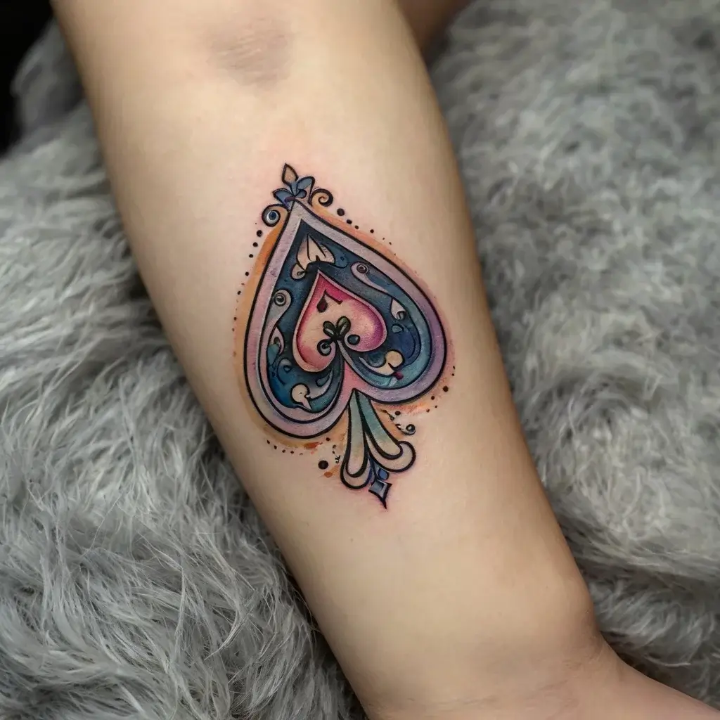 queen of spades tattoos (61)