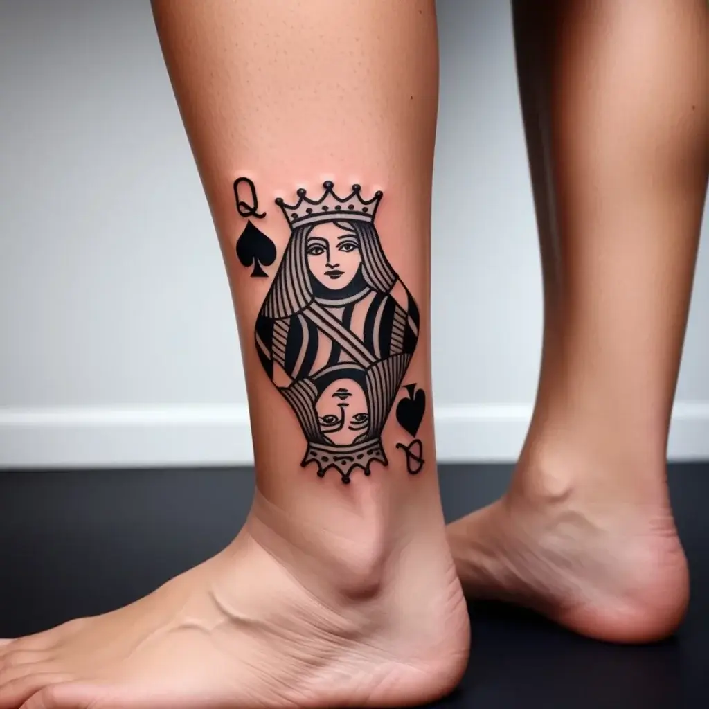 queen of spades tattoos (85)