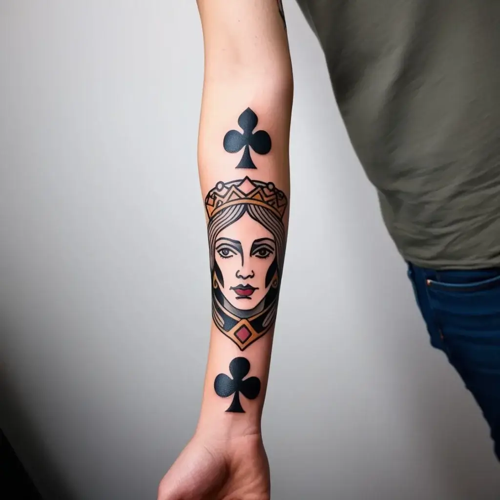 queen of spades tattoos (94)