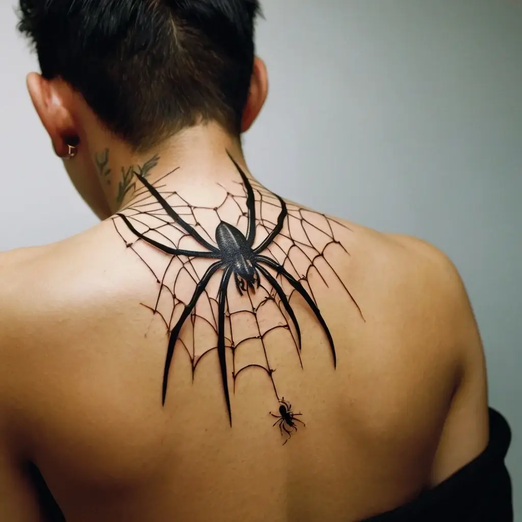 spider web tattoos (1)