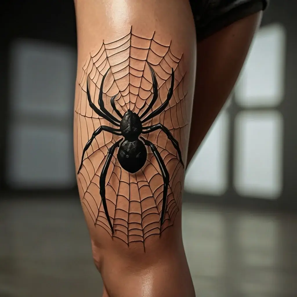 spider web tattoos (2)