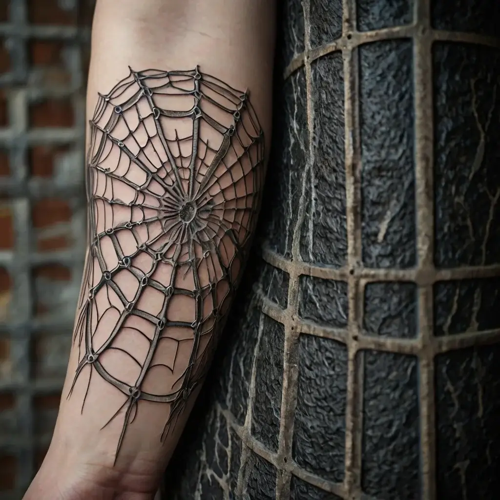 spider web tattoos (30)