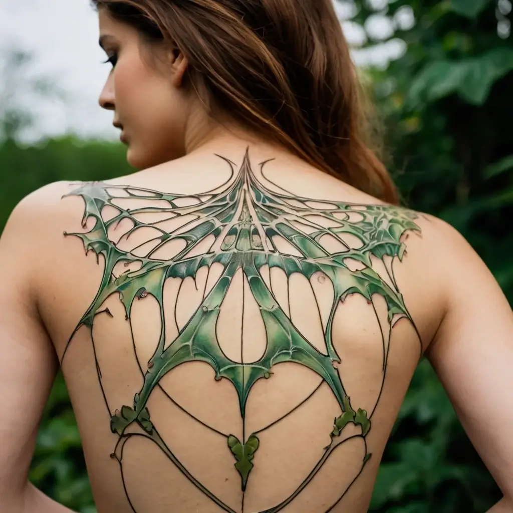 spider web tattoos (38)