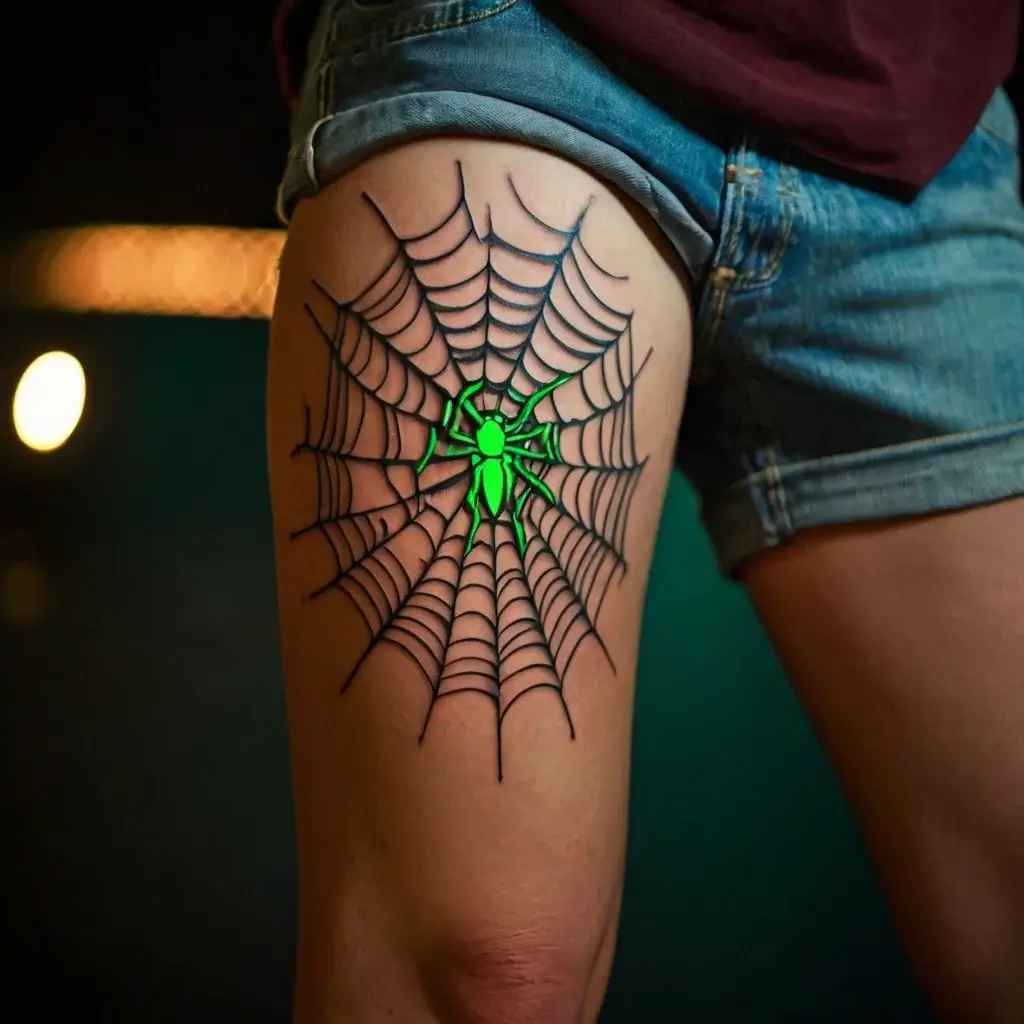 spider web tattoos (83)