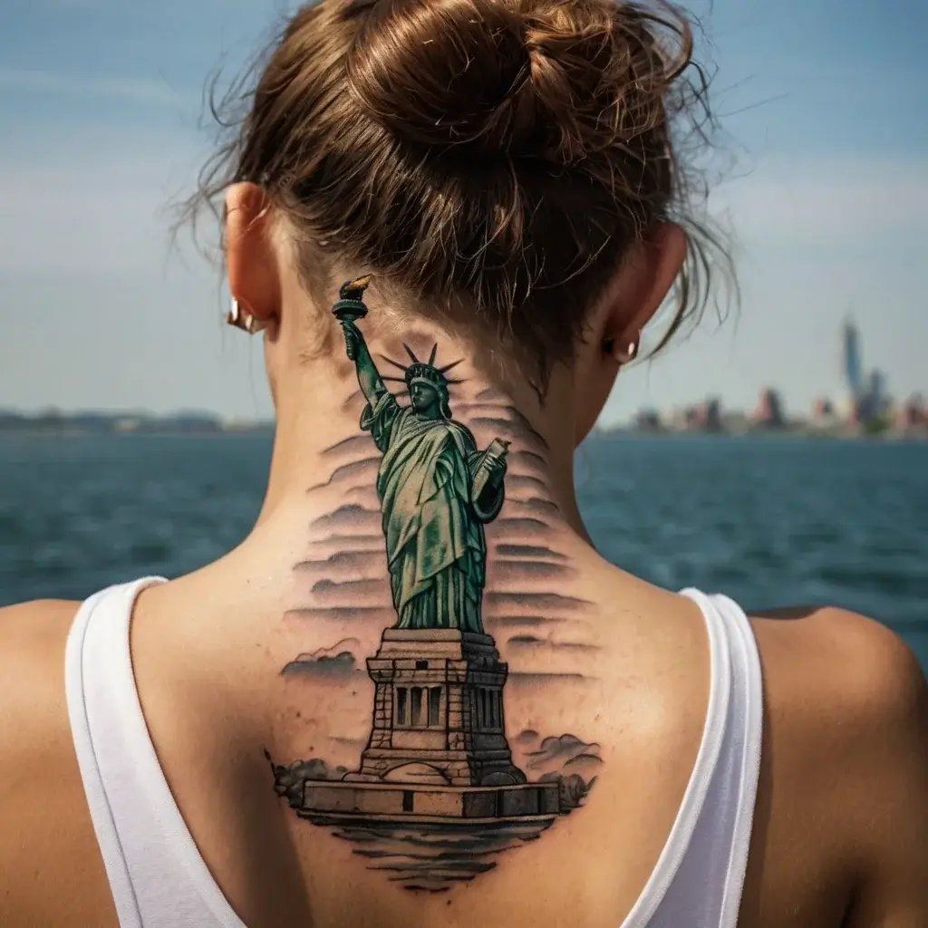 statue of liberty tattoos (17)