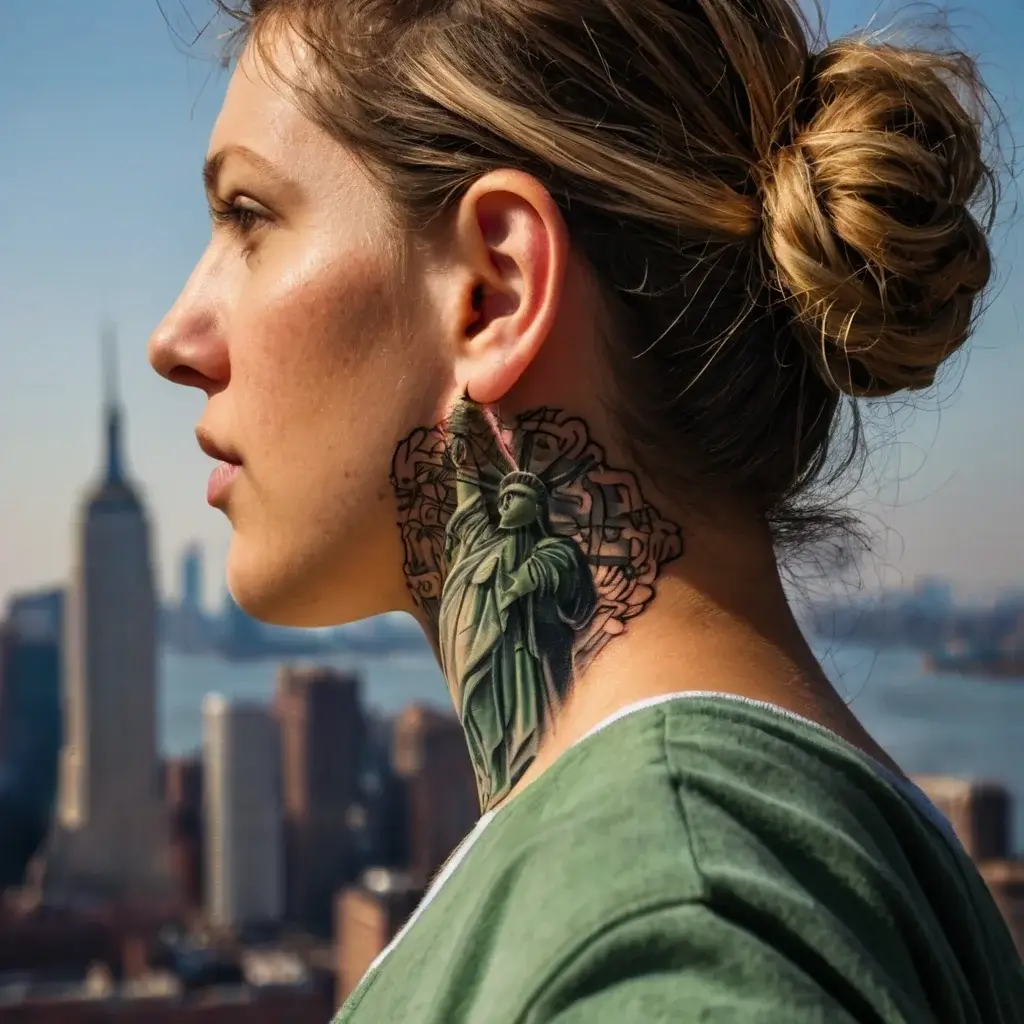 statue of liberty tattoos (20)