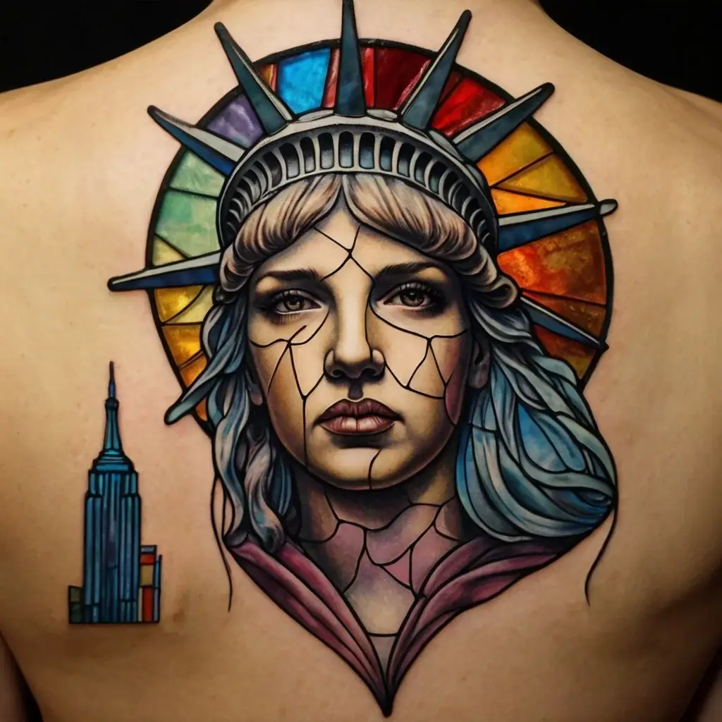 statue of liberty tattoos (21)