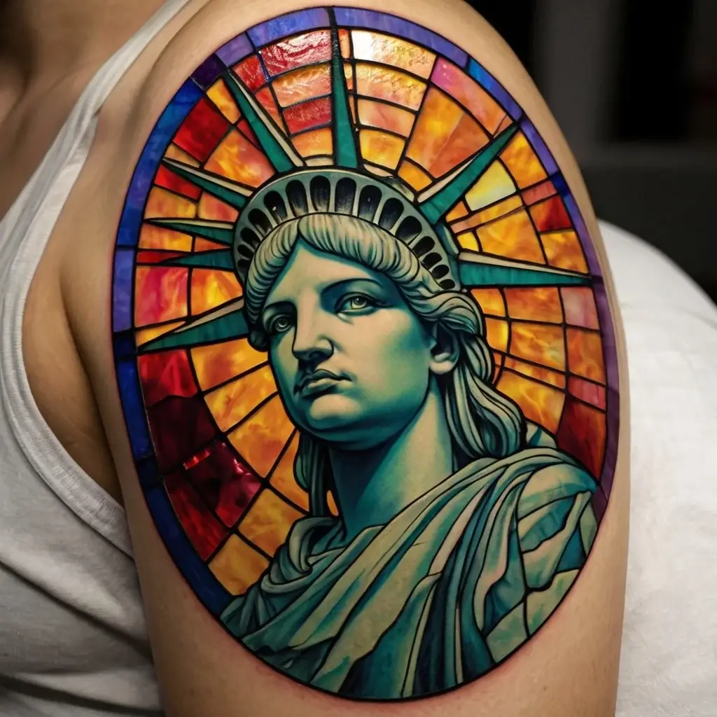 statue of liberty tattoos (22)