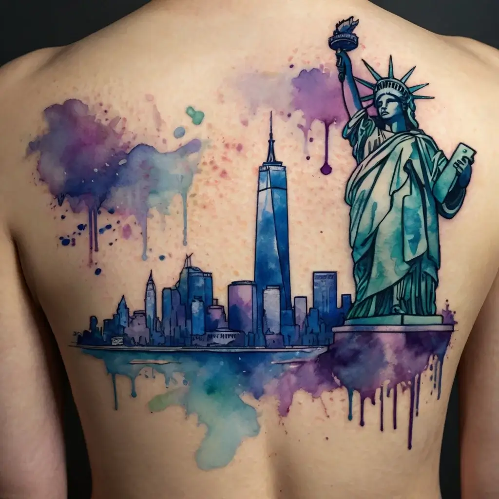 statue of liberty tattoos (30)