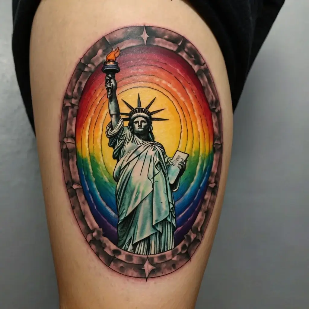 statue of liberty tattoos (39)