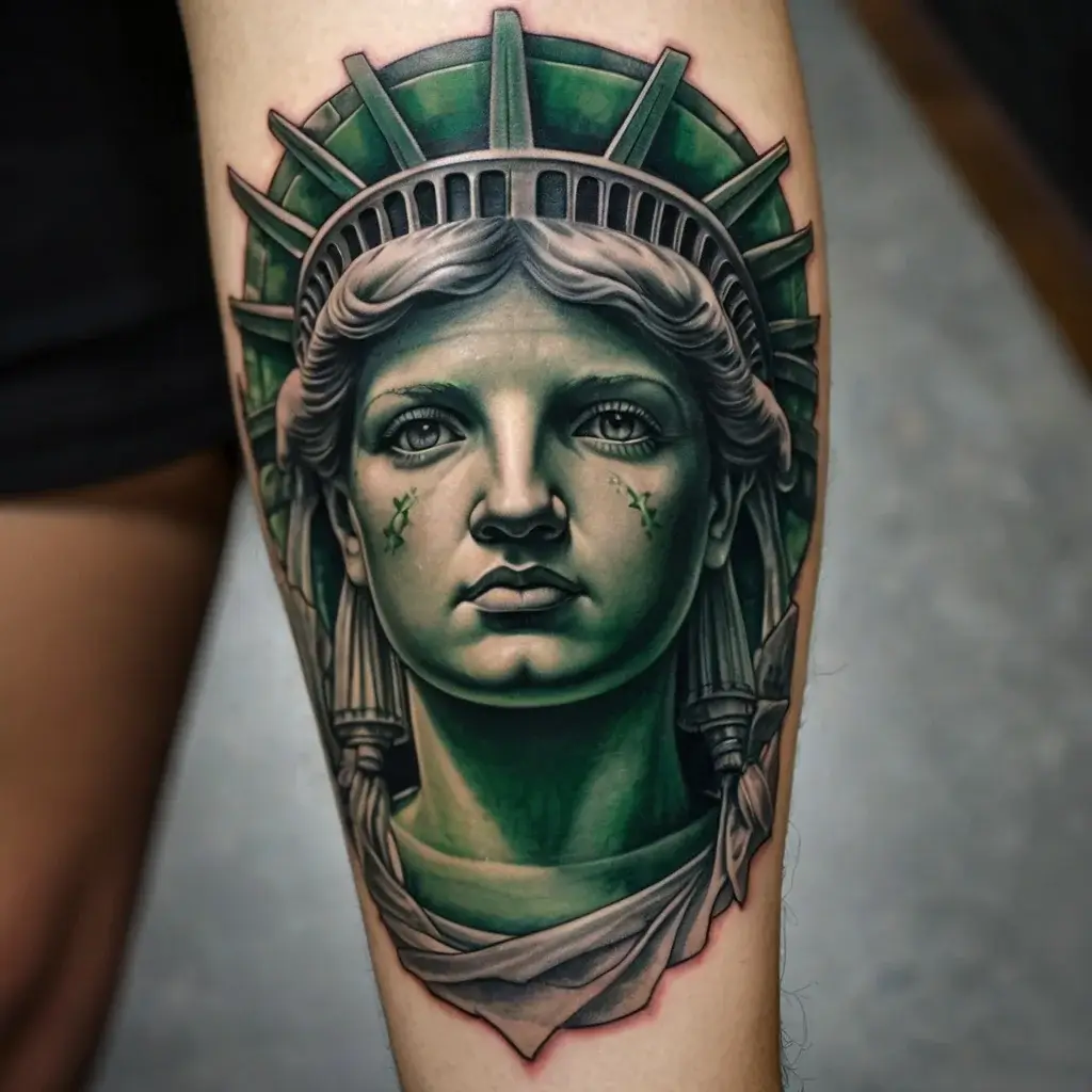 statue of liberty tattoos (51)