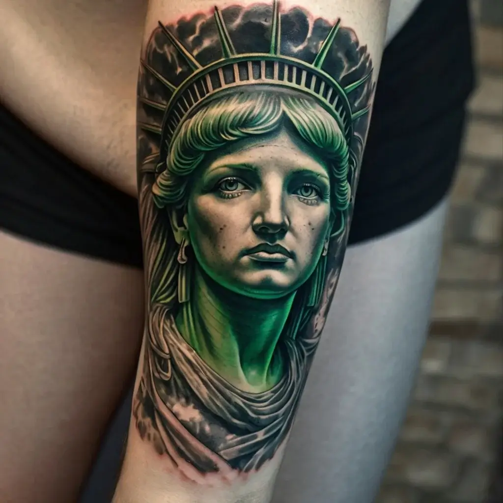 statue of liberty tattoos (53)