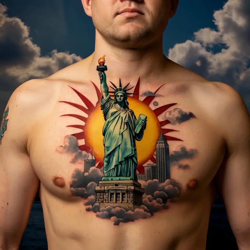 statue of liberty tattoos (54)