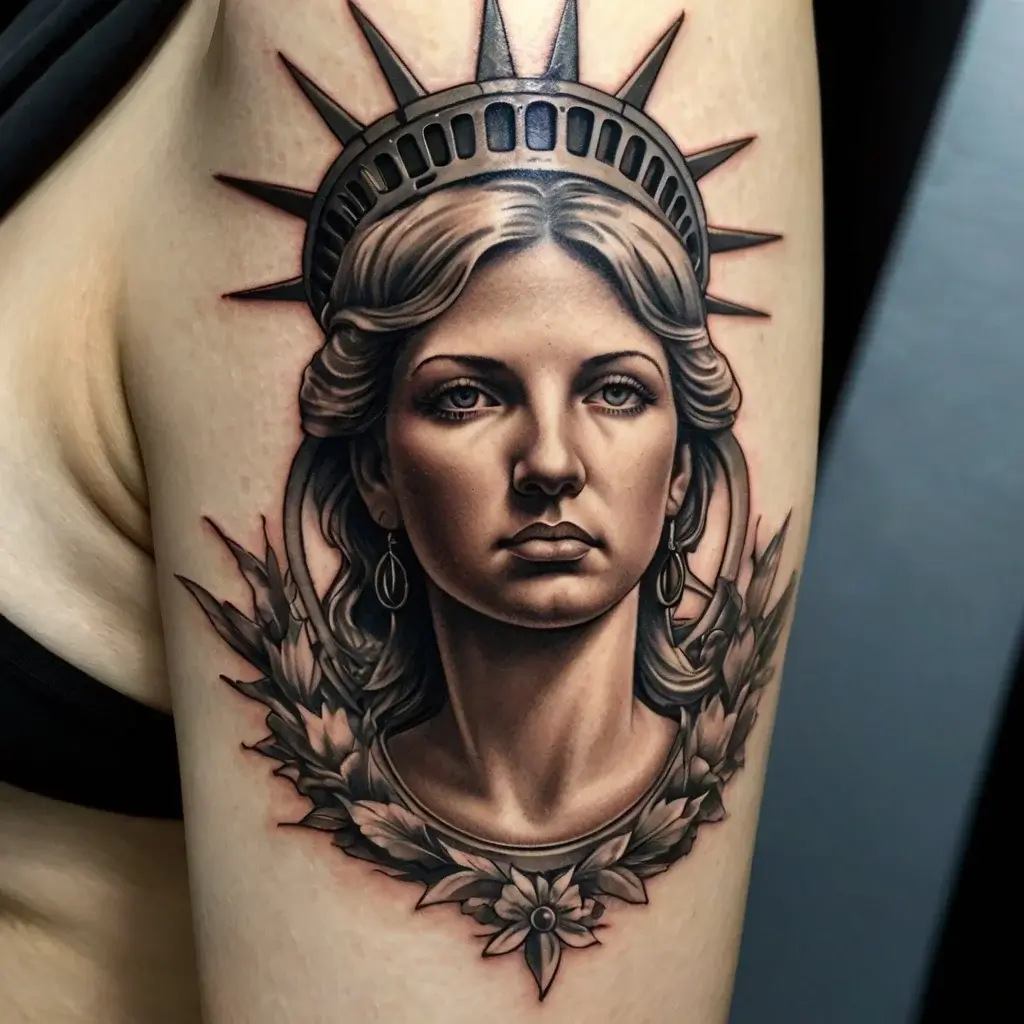 statue of liberty tattoos (58)