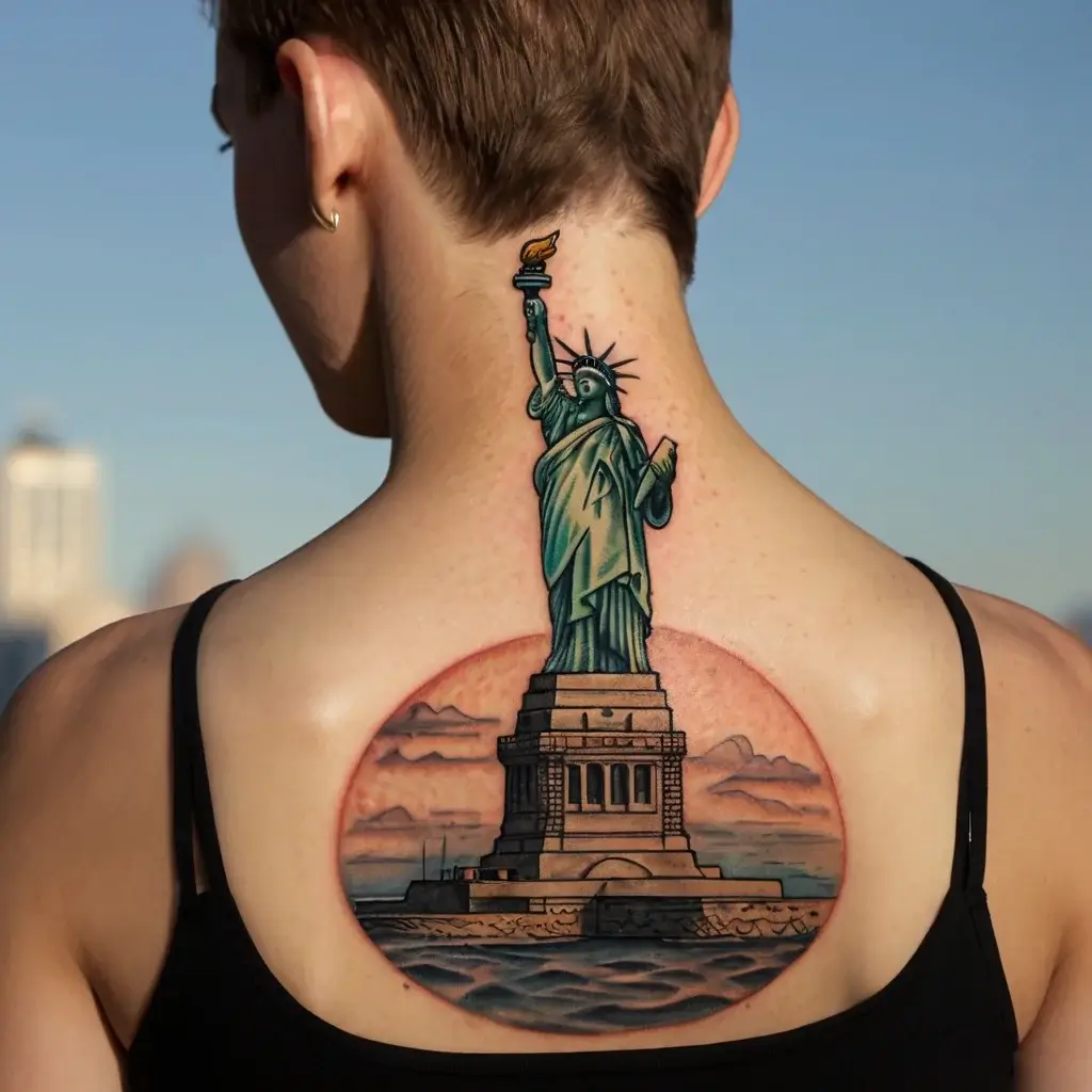 statue of liberty tattoos (61)