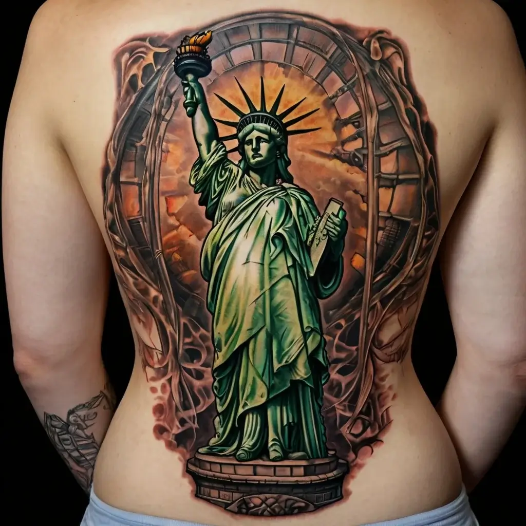 statue of liberty tattoos (62)