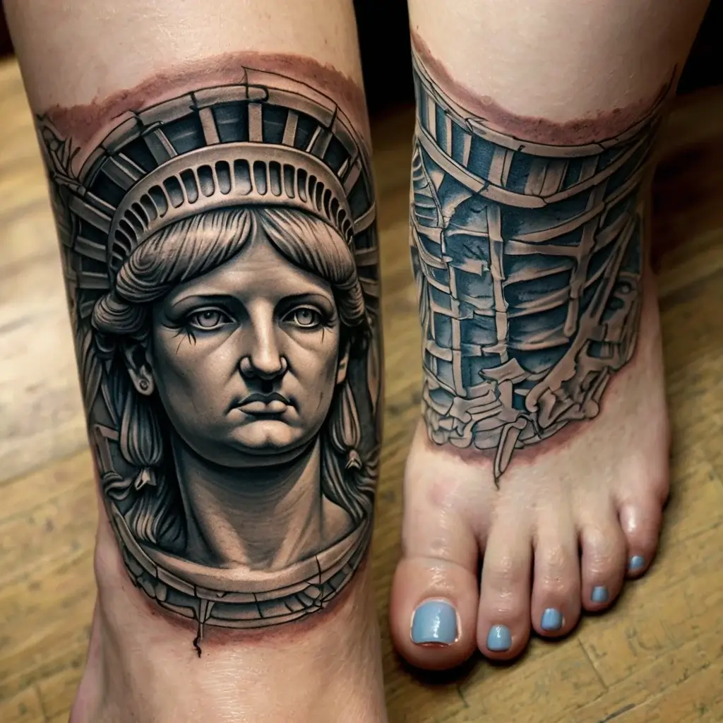 statue of liberty tattoos (63)