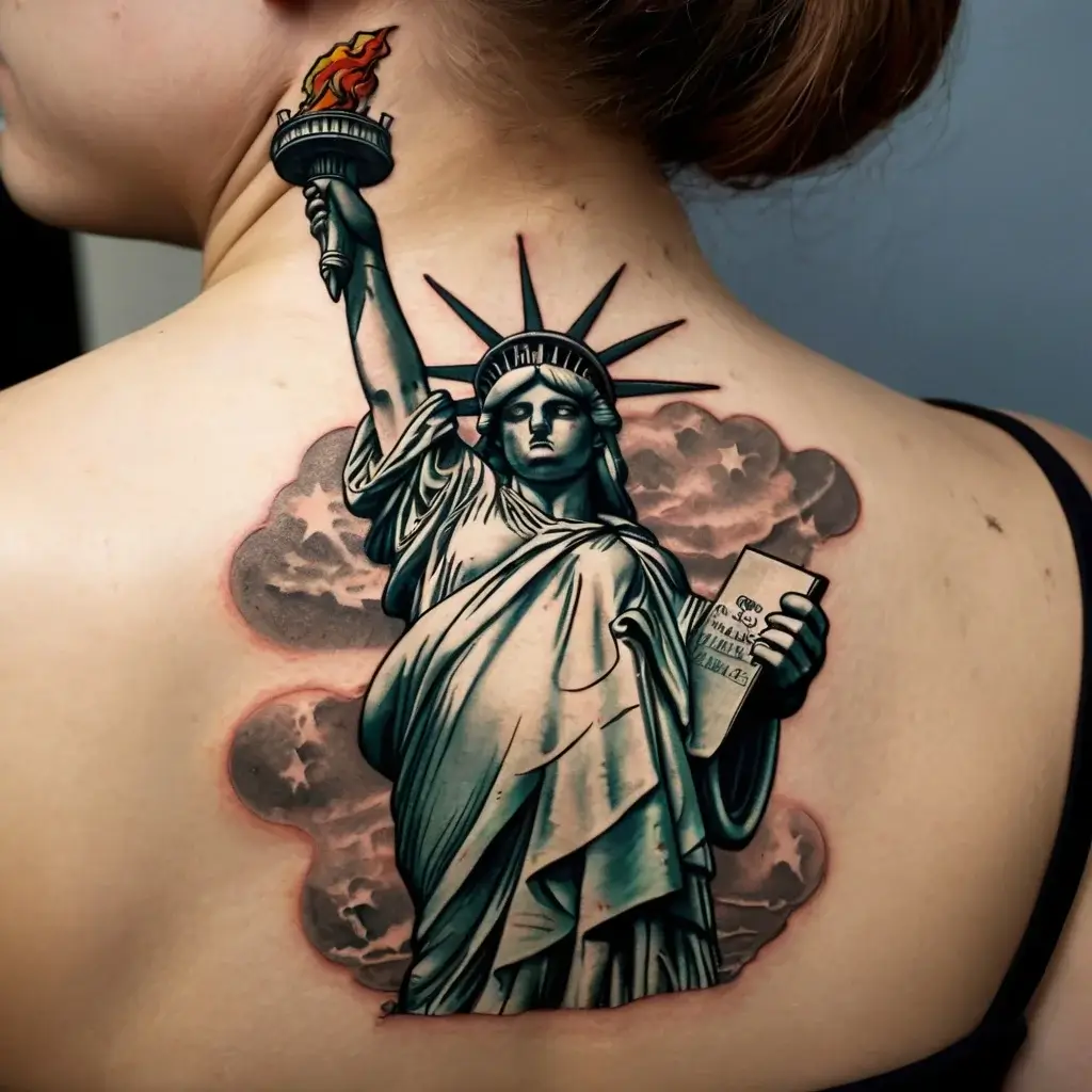 statue of liberty tattoos (64)