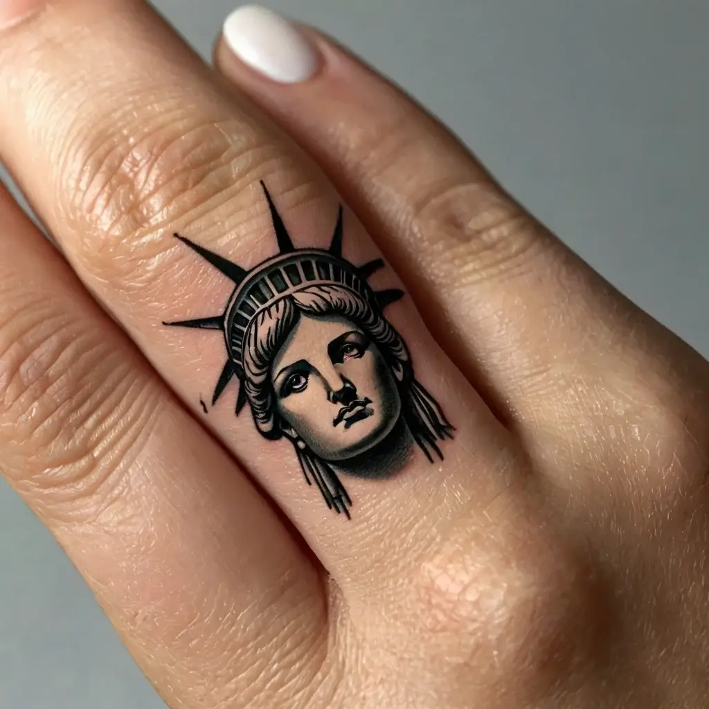 statue of liberty tattoos (8)