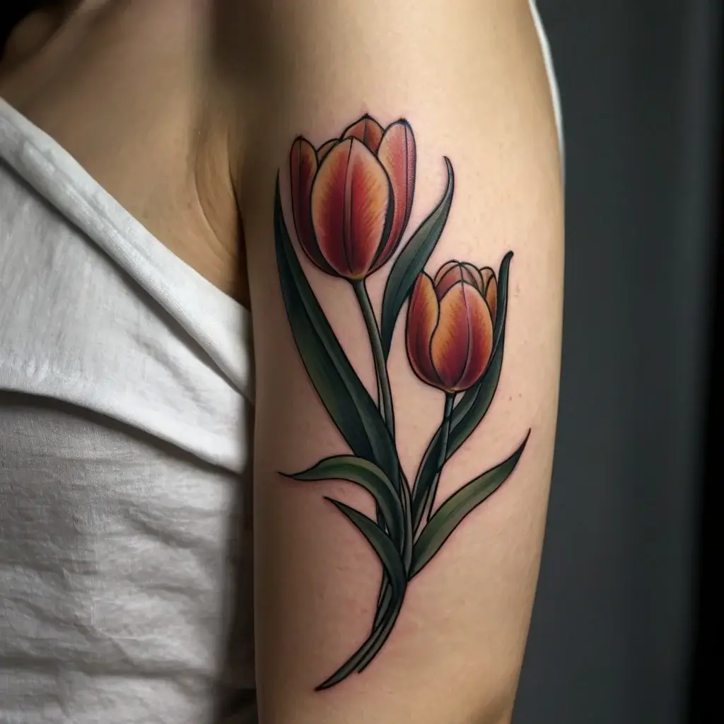 tulip tattoos (108)