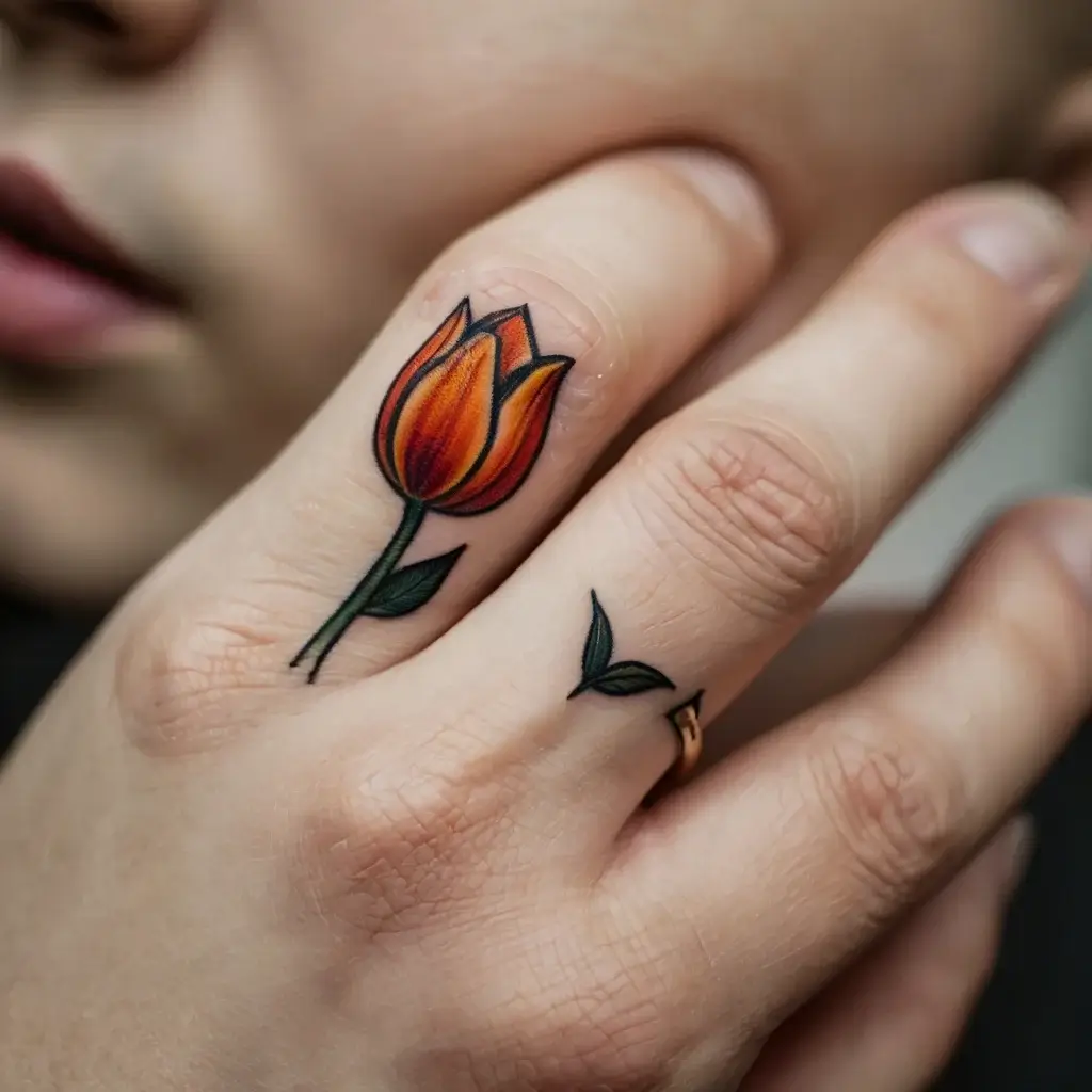 tulip tattoos (113)