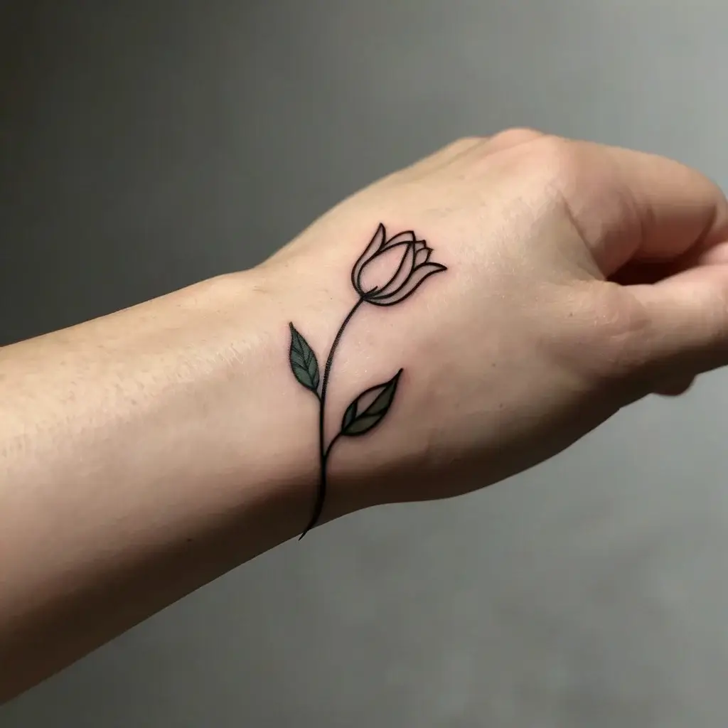 tulip tattoos (114)