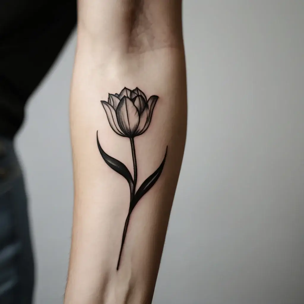 tulip tattoos (118)