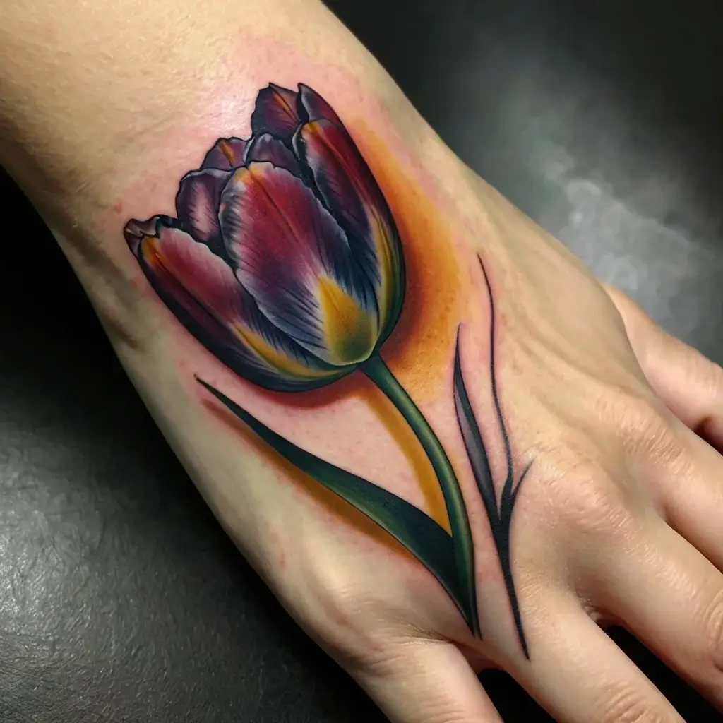 tulip tattoos (12)