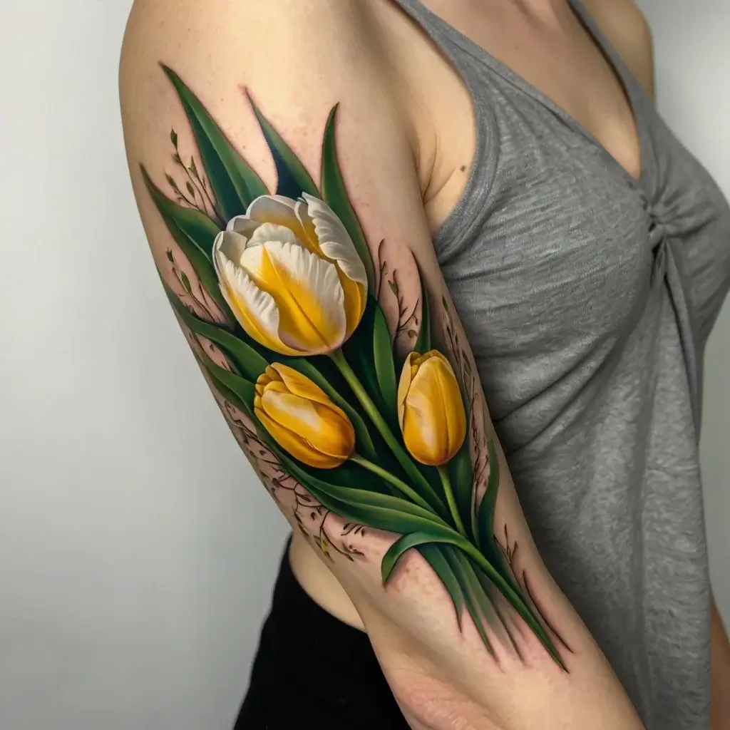 tulip tattoos (124)