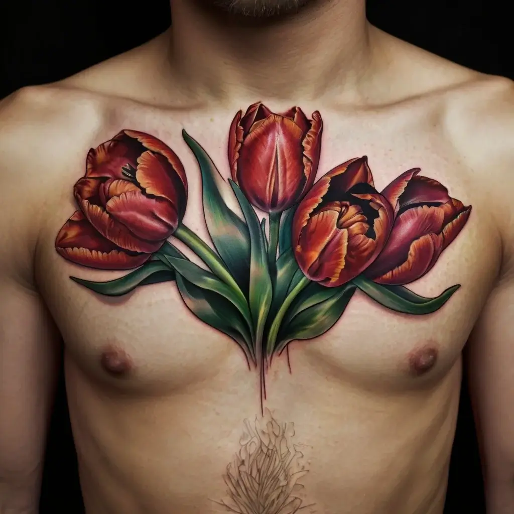 tulip tattoos (125)