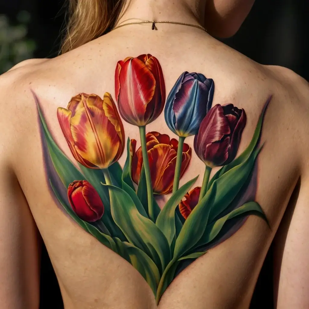 tulip tattoos (129)