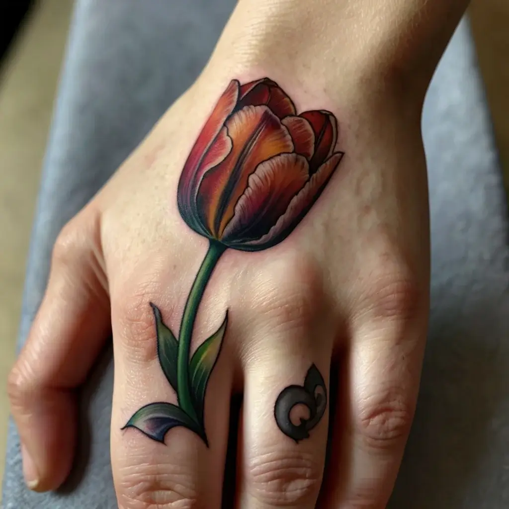 tulip tattoos (14)