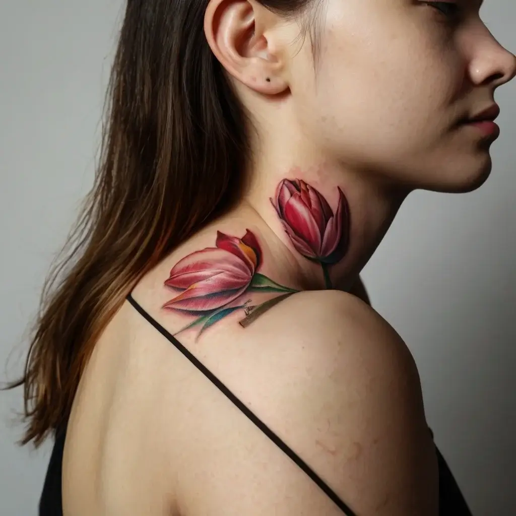 tulip tattoos (17)