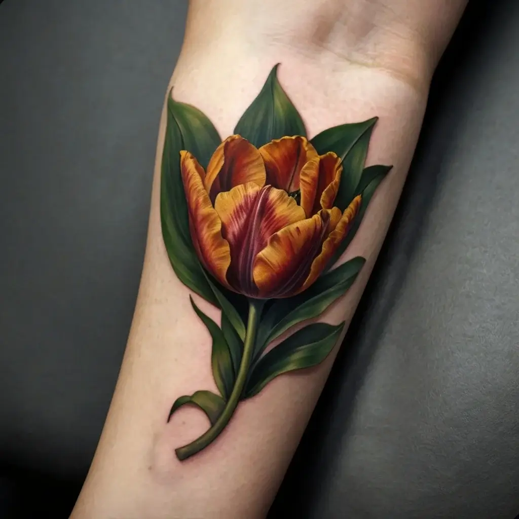 tulip tattoos (19)