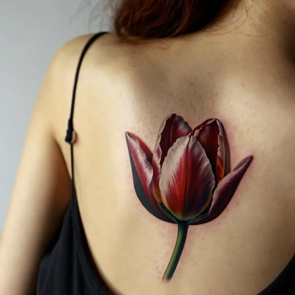 tulip tattoos (20)