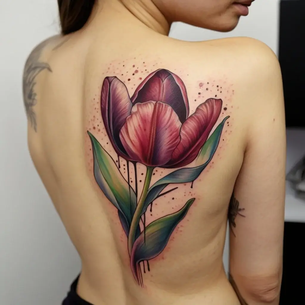 tulip tattoos (22)