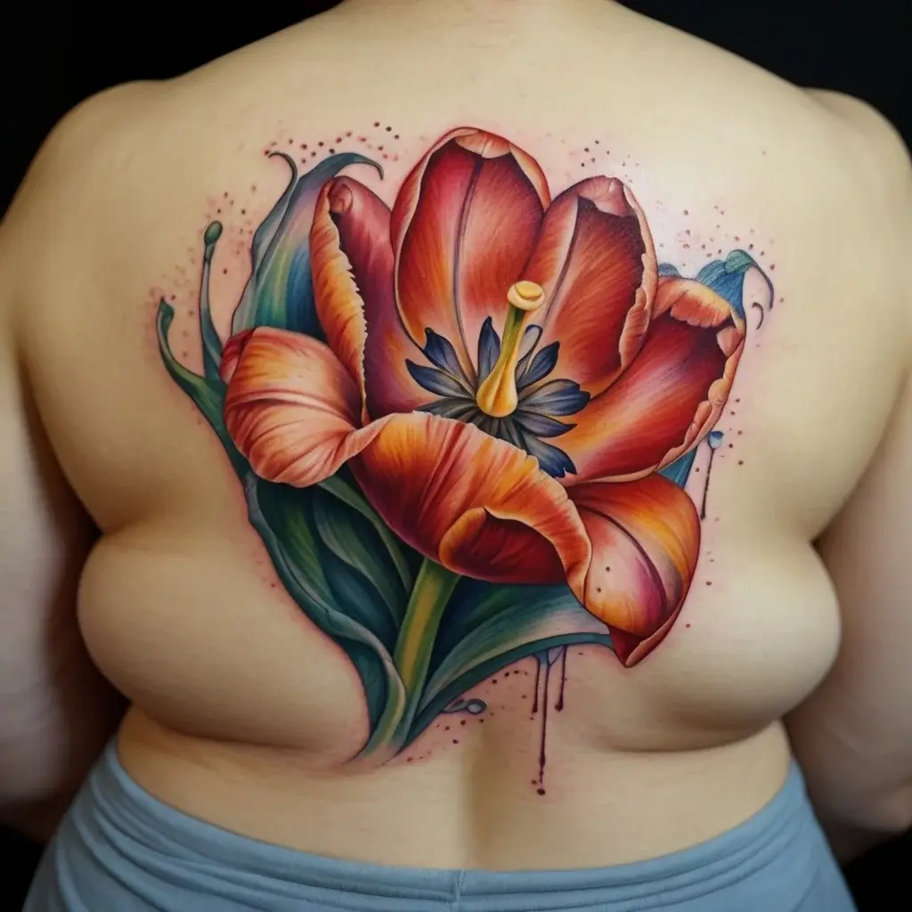 tulip tattoos (23)