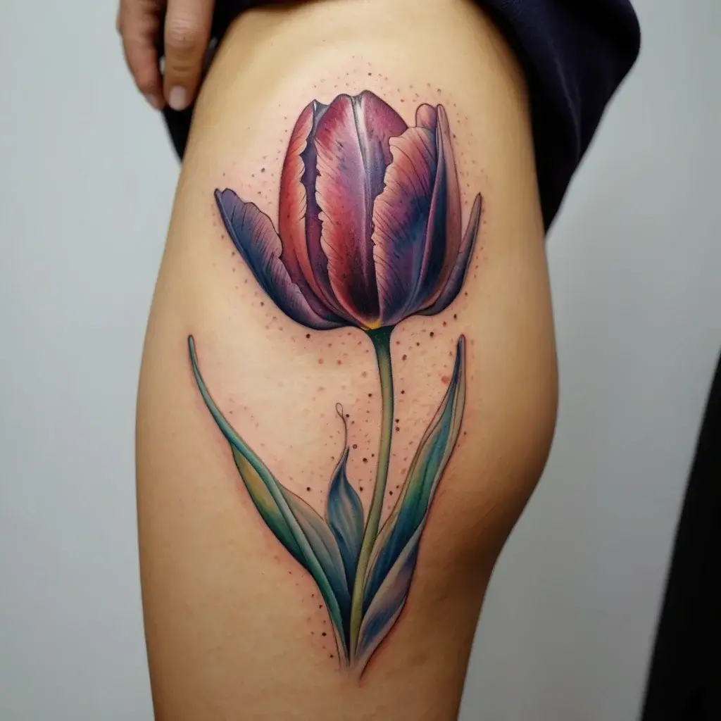 tulip tattoos (24)