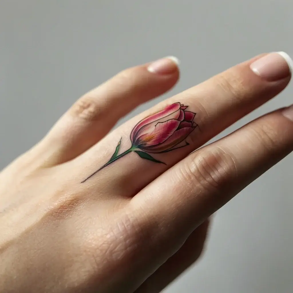 tulip tattoos (26)