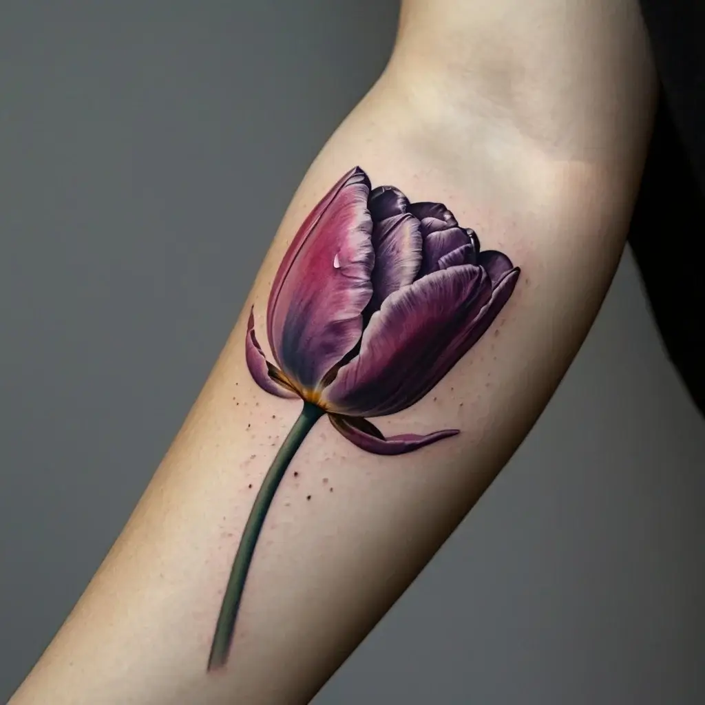 tulip tattoos (29)