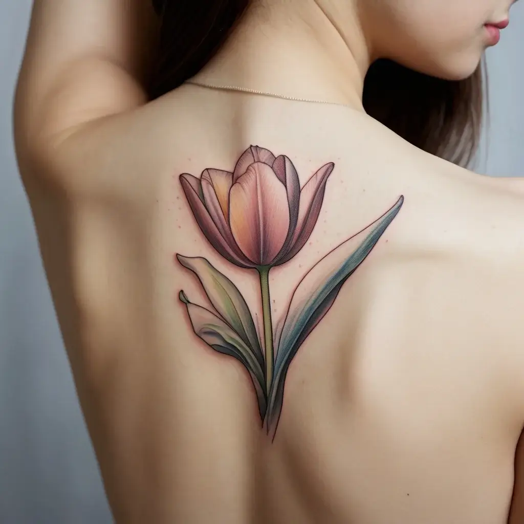 tulip tattoos (30)