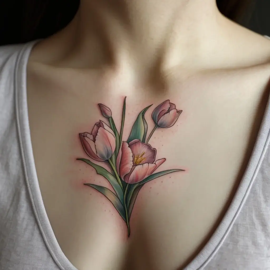 tulip tattoos (32)