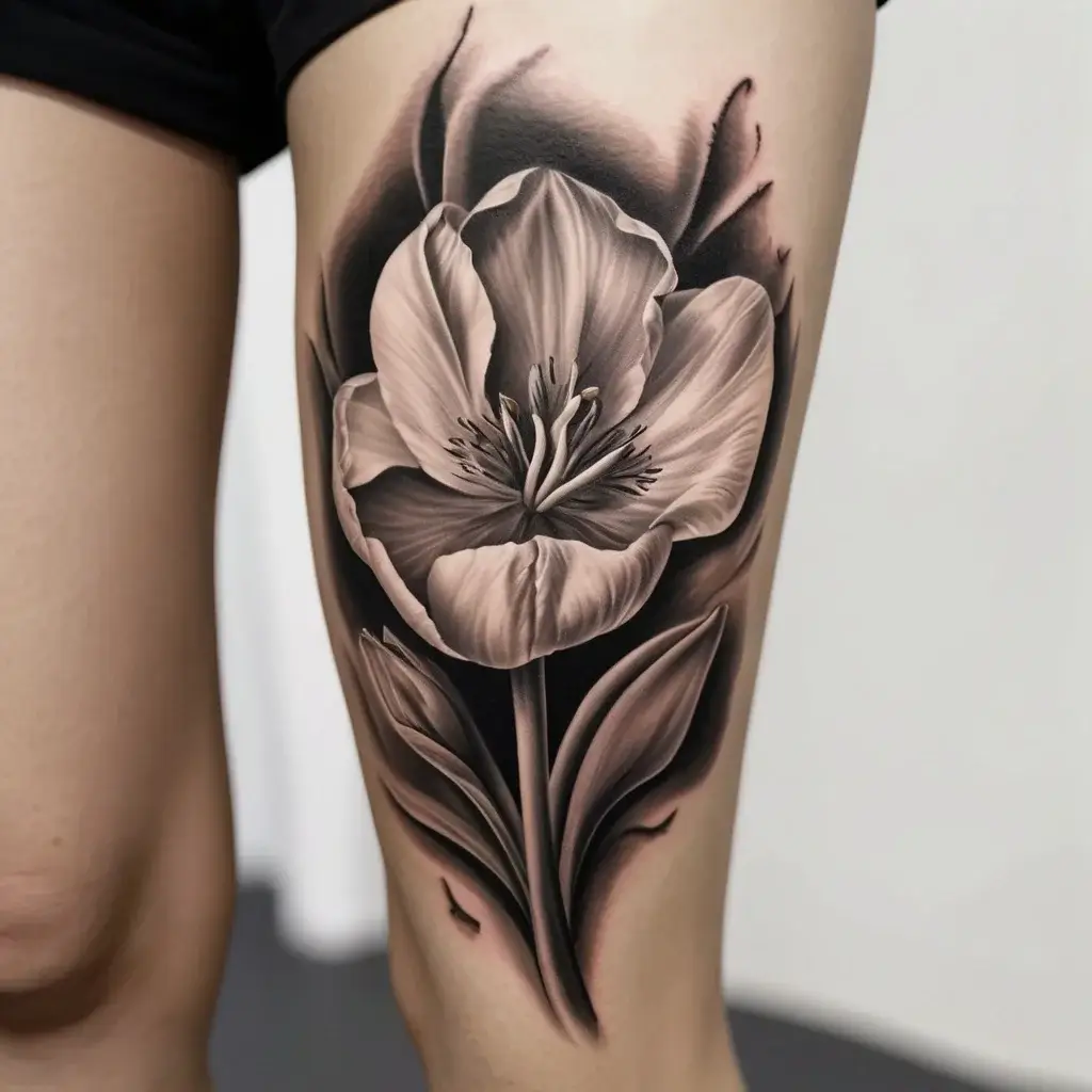 tulip tattoos (35)