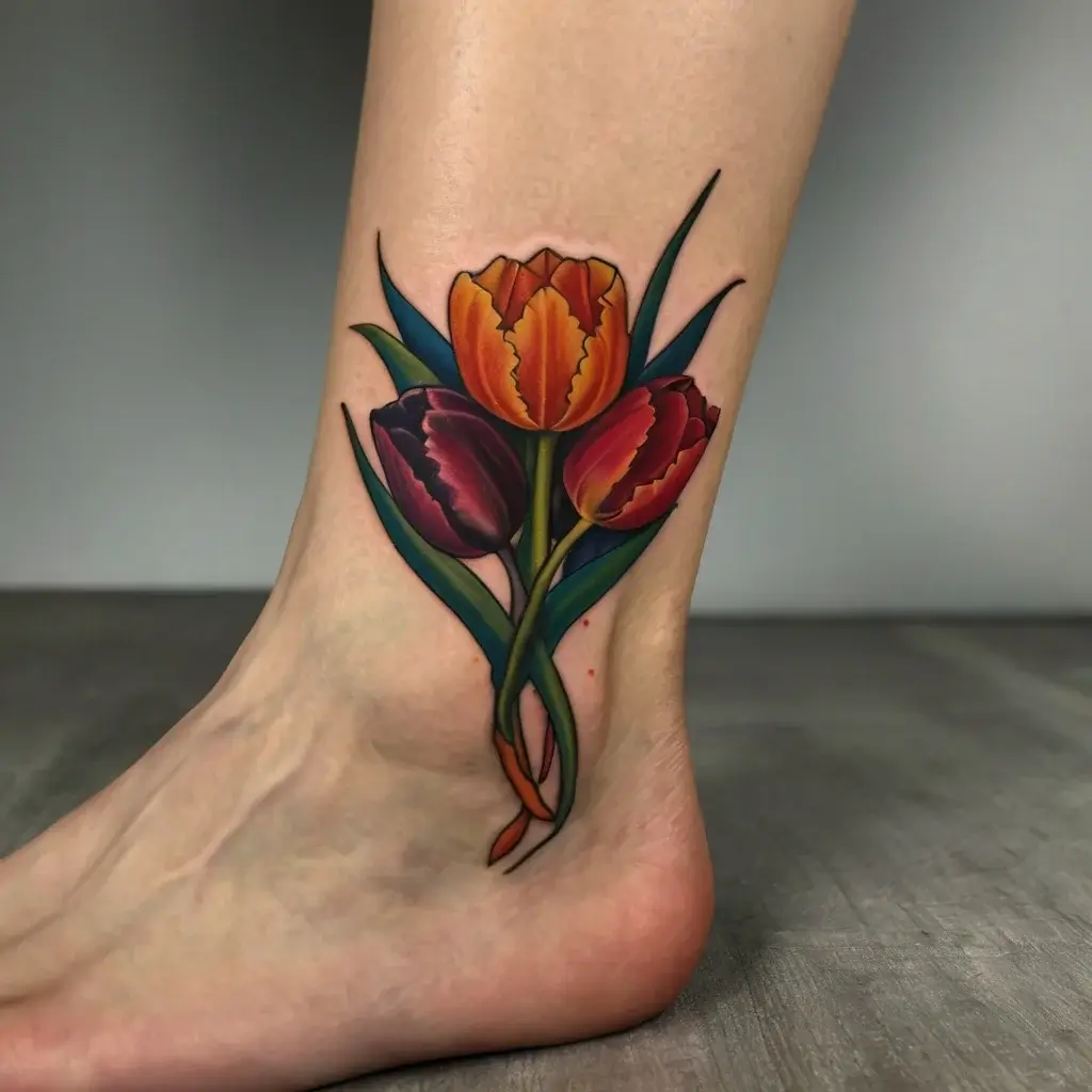 tulip tattoos (37)