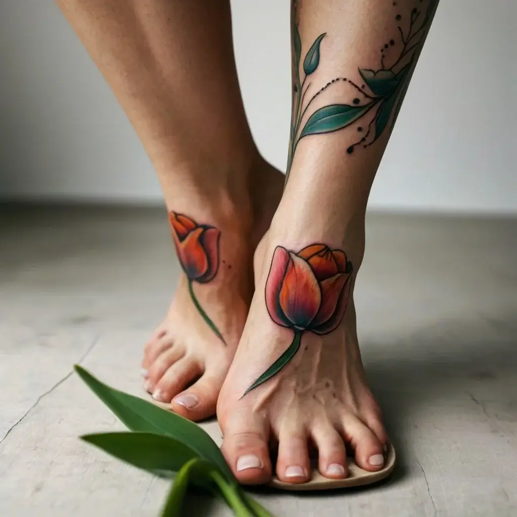 tulip tattoos (39)