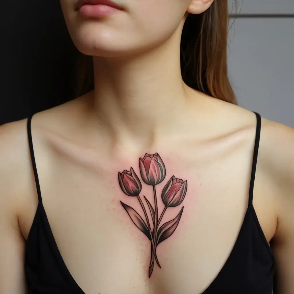 tulip tattoos (55)