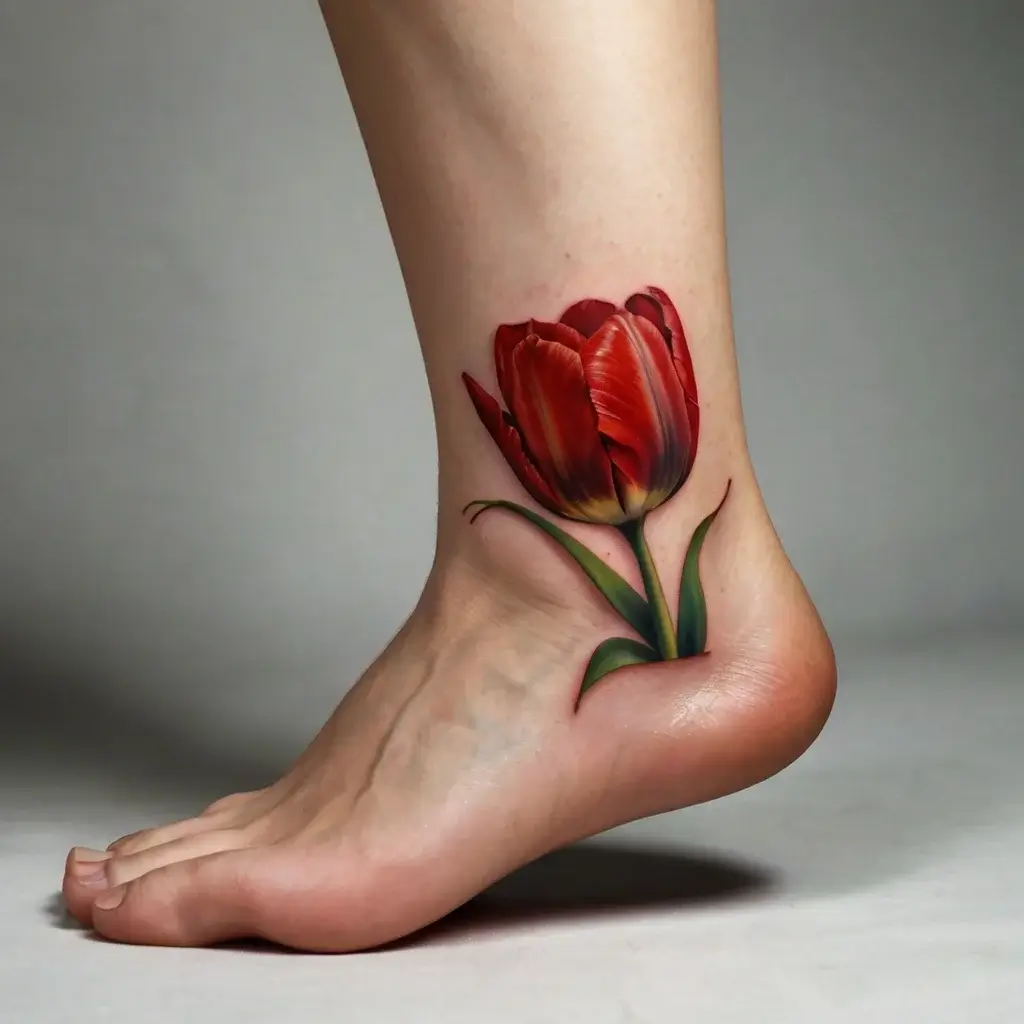 tulip tattoos (60)